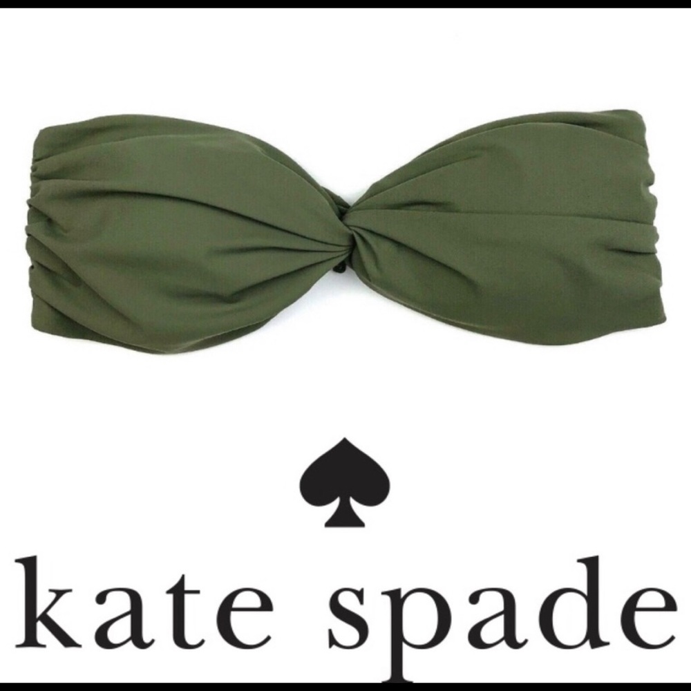 ✨Kate Spade SATURDAY Twist Bandeau Bikini Top - L✨